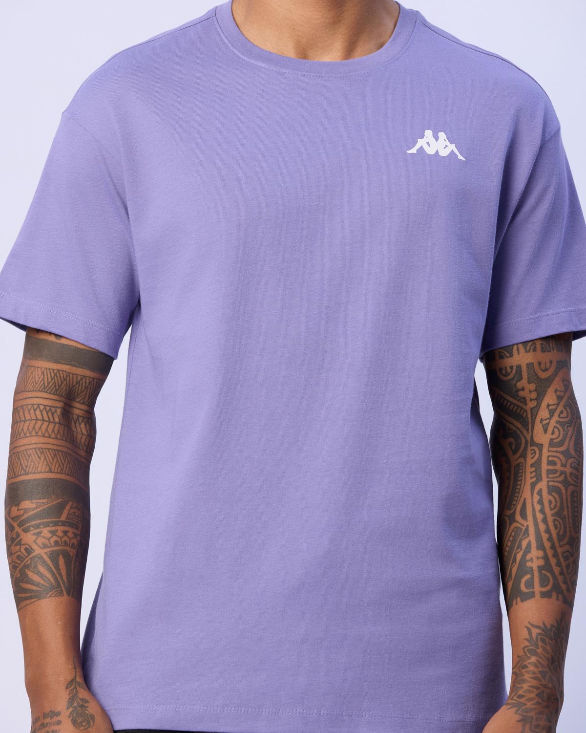 Brix Erkek Lila Regular Tişört | KAPPA® Türkiye
