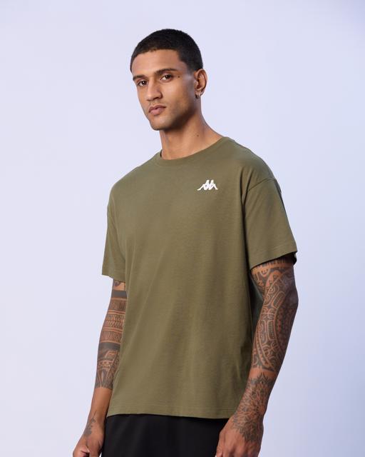 Yeşil Brix Erkek Yeşil Regular Fit Tişört - KAPPA® Türkiye