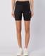 Siyah-Gale Biker Kadın Siyah Skin Fit Biker Tayt