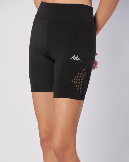 Siyah Gale Biker Kadın Siyah Skin Fit Biker Tayt - KAPPA® Türkiye