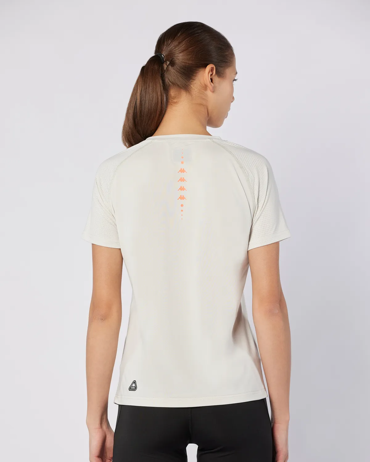 Gri Fiba Tur Kadın Beyaz Regular Fit Tişört