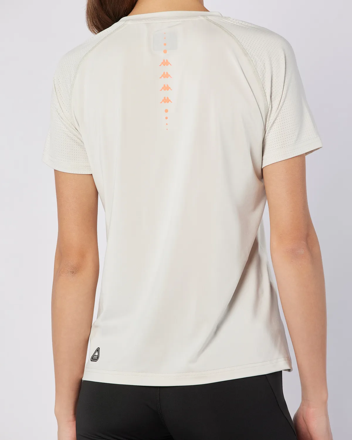 Gri Fiba Tur Kadın Beyaz Regular Fit Tişört