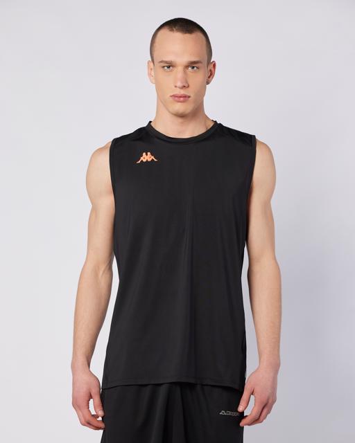 Siyah Fiolo Tur Erkek Siyah Regular Fit Atlet - KAPPA® Türkiye