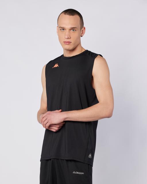 Siyah Fiolo Tur Erkek Siyah Regular Fit Atlet - KAPPA® Türkiye