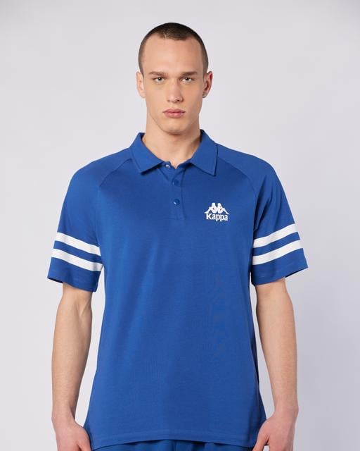 Mavi Porte Tee Erkek Lacivert Regular Fit Polo Yaka Tişört - KAPPA® Türkiye