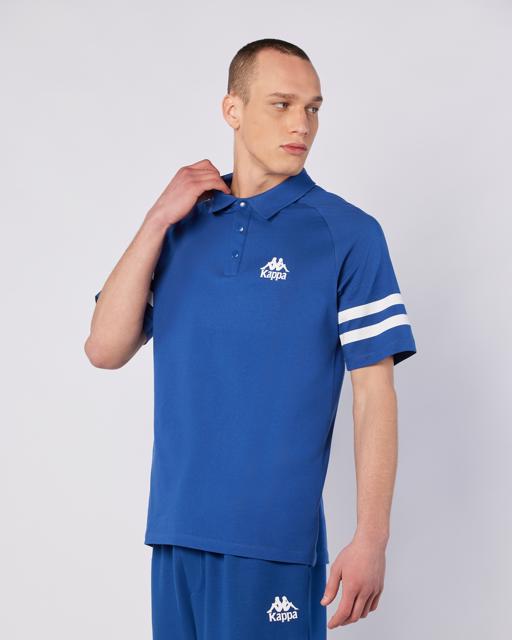 Mavi Porte Tee Erkek Lacivert Regular Fit Polo Yaka Tişört - KAPPA® Türkiye