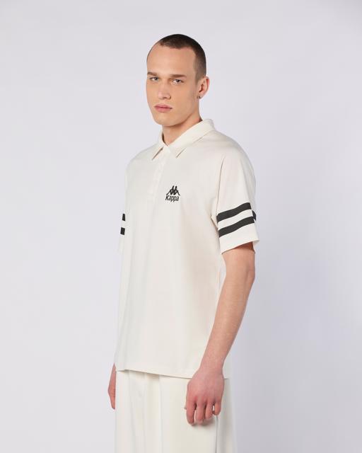 Bej Porte Tee Erkek Ekru  Regular Fit Polo Yaka Tişört - KAPPA® Türkiye