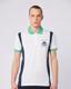 Tony Polo Tee Erkek Beyaz-Lacivert-Yeşil Regular Fit Polo Yaka Tişört