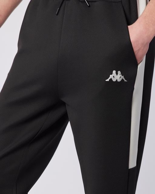Siyah Moste Pant Erkek Siyah Regular Fit Eşofman Altı - KAPPA® Türkiye