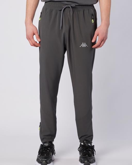 Siyah Fastina Jogger Erkek Antrasit Regular Fit Eşofman Altı - KAPPA® Türkiye