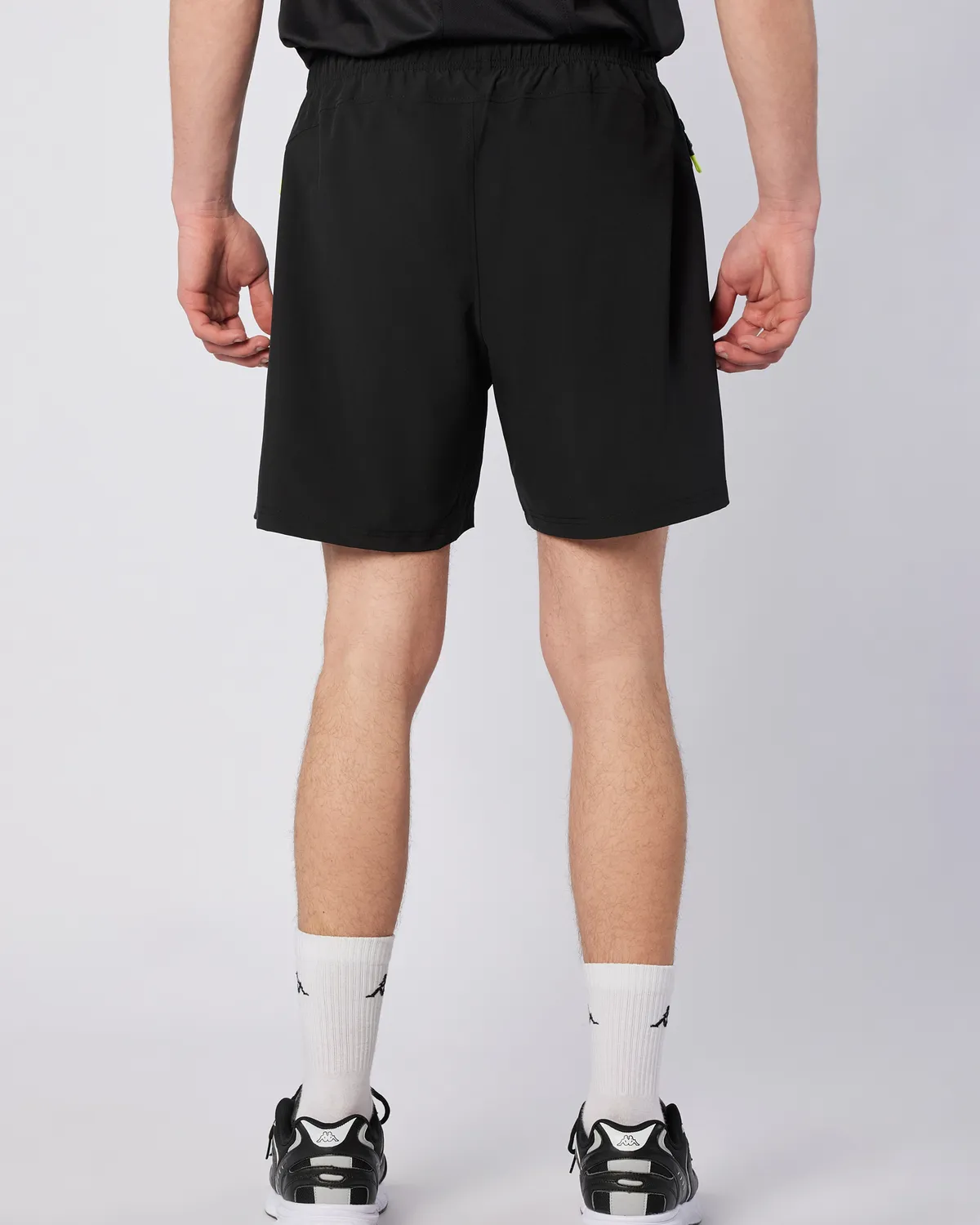 Siyah Fastina Short Erkek Siyah Regular Fit Performance Şort