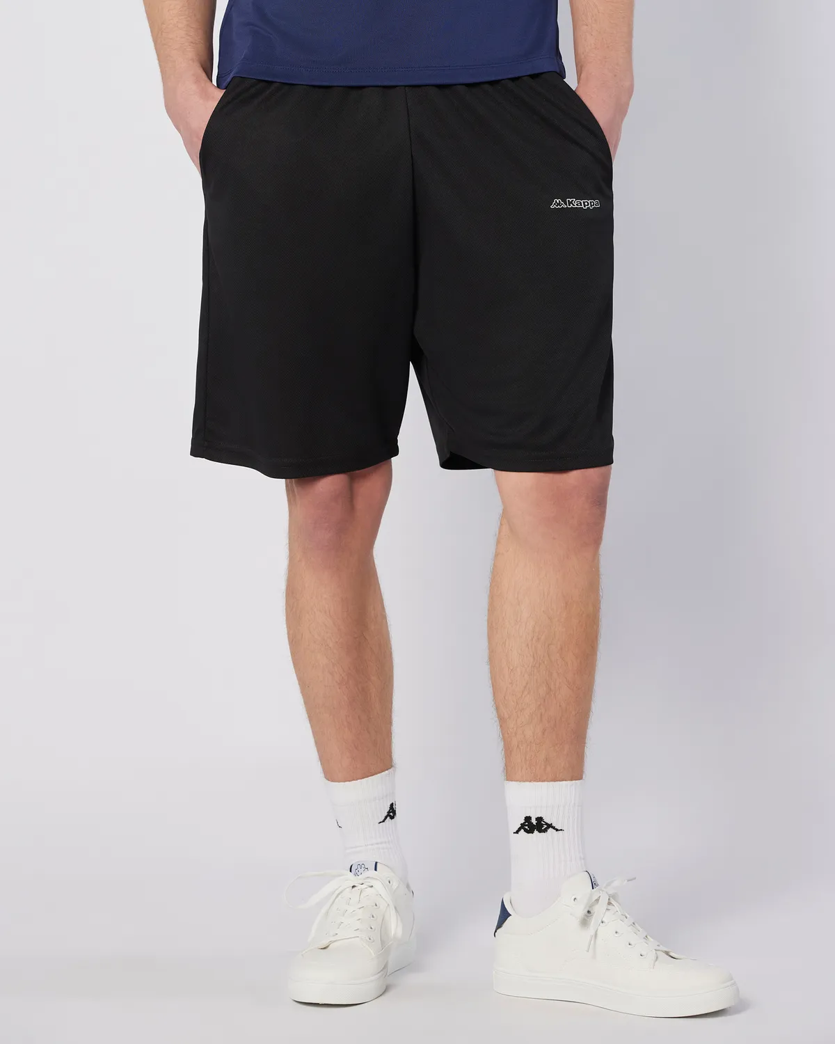 Siyah Baras Long Erkek Siyah Regular Fit Performance Şort