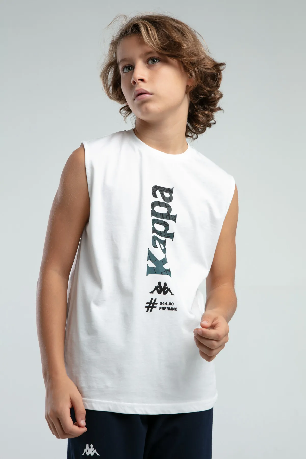 Beyaz Authentic Jay Erkek Çocuk Beyaz Regular Fit Atlet