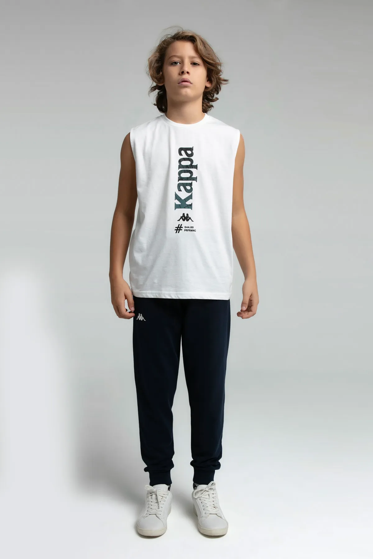 Beyaz Authentic Jay Erkek Çocuk Beyaz Regular Fit Atlet