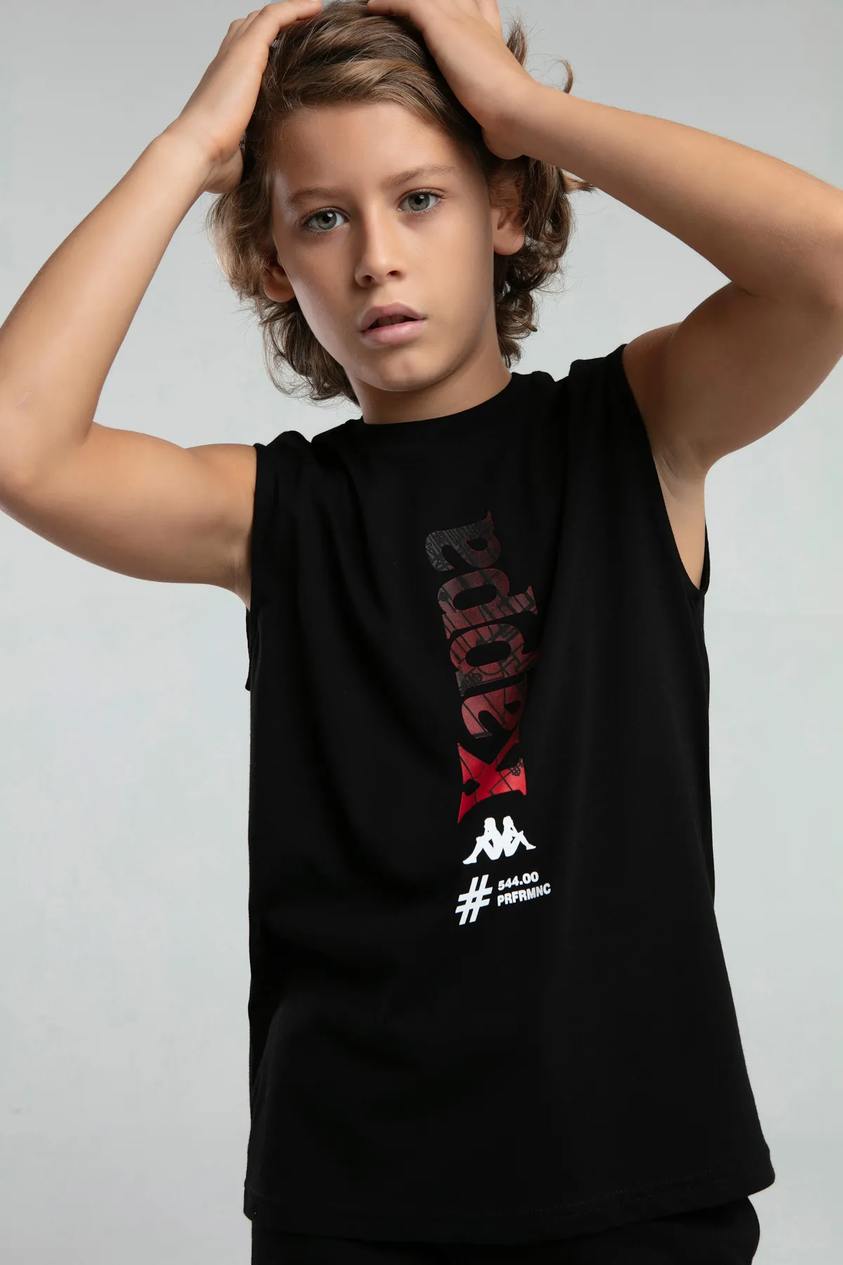 Siyah Authentic Jay Erkek Çocuk Siyah Regular Fit Atlet