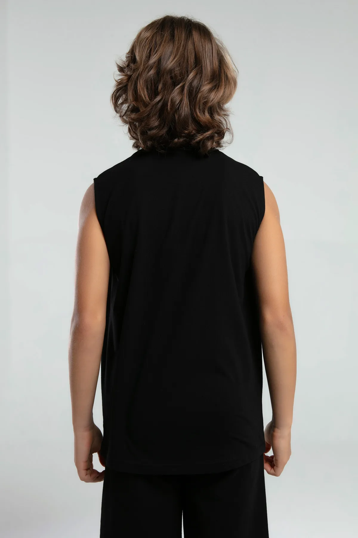 Siyah Authentic Jay Erkek Çocuk Siyah Regular Fit Atlet