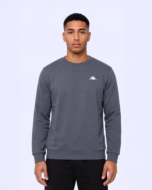 Siyah Tanner Erkek Antrasit Regular Sweatshirt - KAPPA® Türkiye