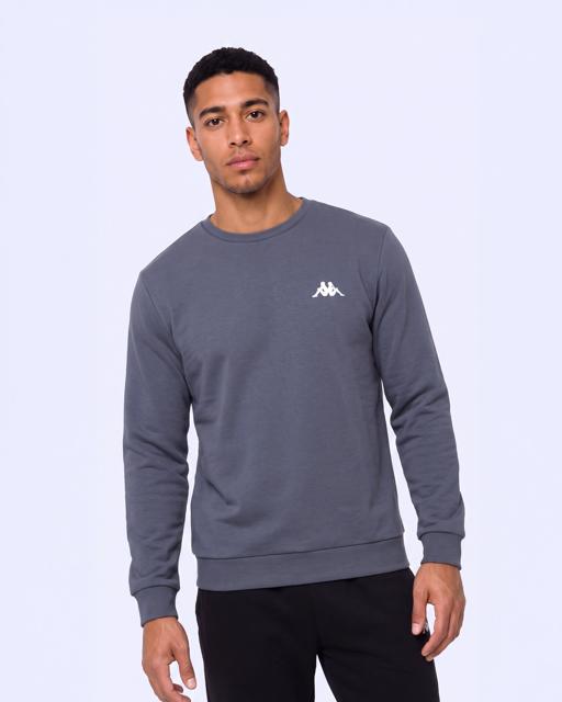 Siyah Tanner Erkek Antrasit Regular Sweatshirt - KAPPA® Türkiye