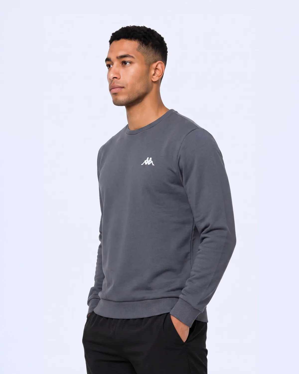 Siyah Tanner Erkek Antrasit Regular Sweatshirt