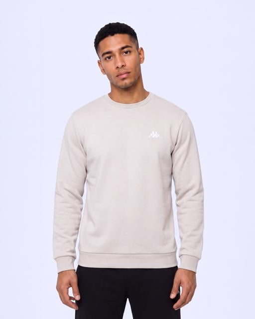 Beyaz Tanner Erkek Taş Rengi Regular Sweatshirt - KAPPA® Türkiye