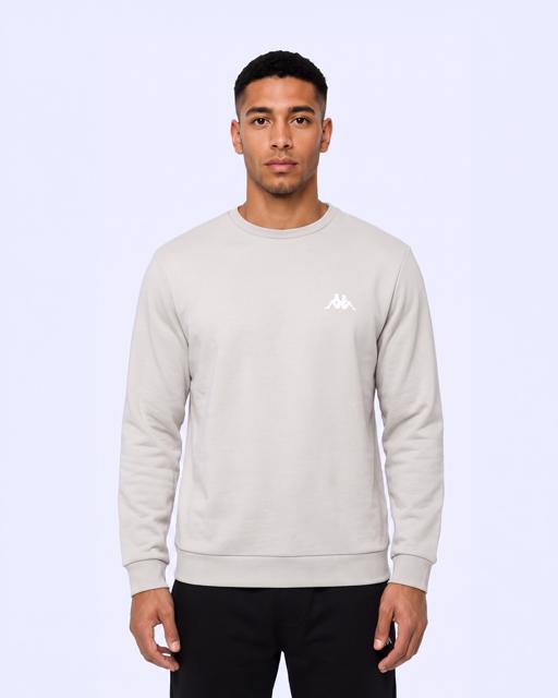 Beyaz Tanner Erkek Taş Rengi Regular Sweatshirt - KAPPA® Türkiye