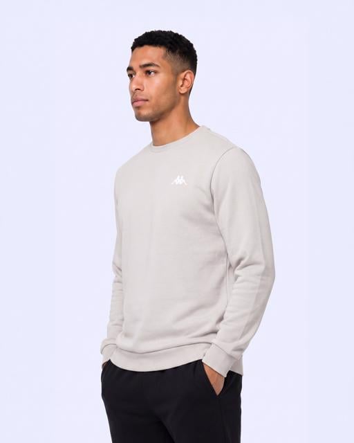 Beyaz Tanner Erkek Taş Rengi Regular Sweatshirt - KAPPA® Türkiye