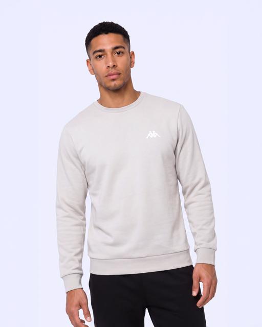 Beyaz Tanner Erkek Taş Rengi Regular Sweatshirt - KAPPA® Türkiye