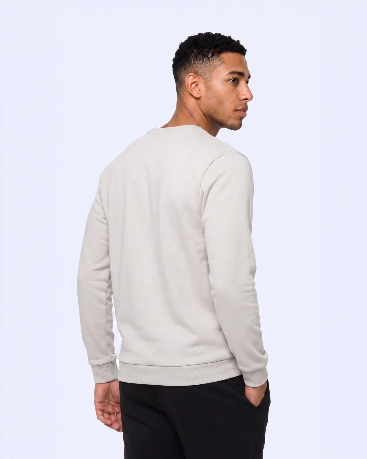 Beyaz Tanner Erkek Taş Rengi Regular Sweatshirt