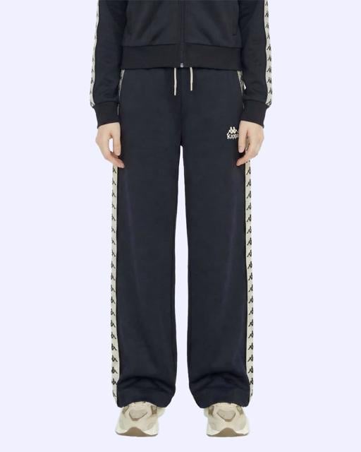 Siyah Alber Pant Kadın Siyah Regular Eşofman Altı - KAPPA® Türkiye