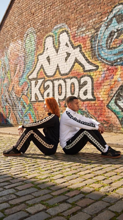 Siyah 222 Banda Andry Pant Erkek Siyah Regular Eşofman Altı - KAPPA® Türkiye
