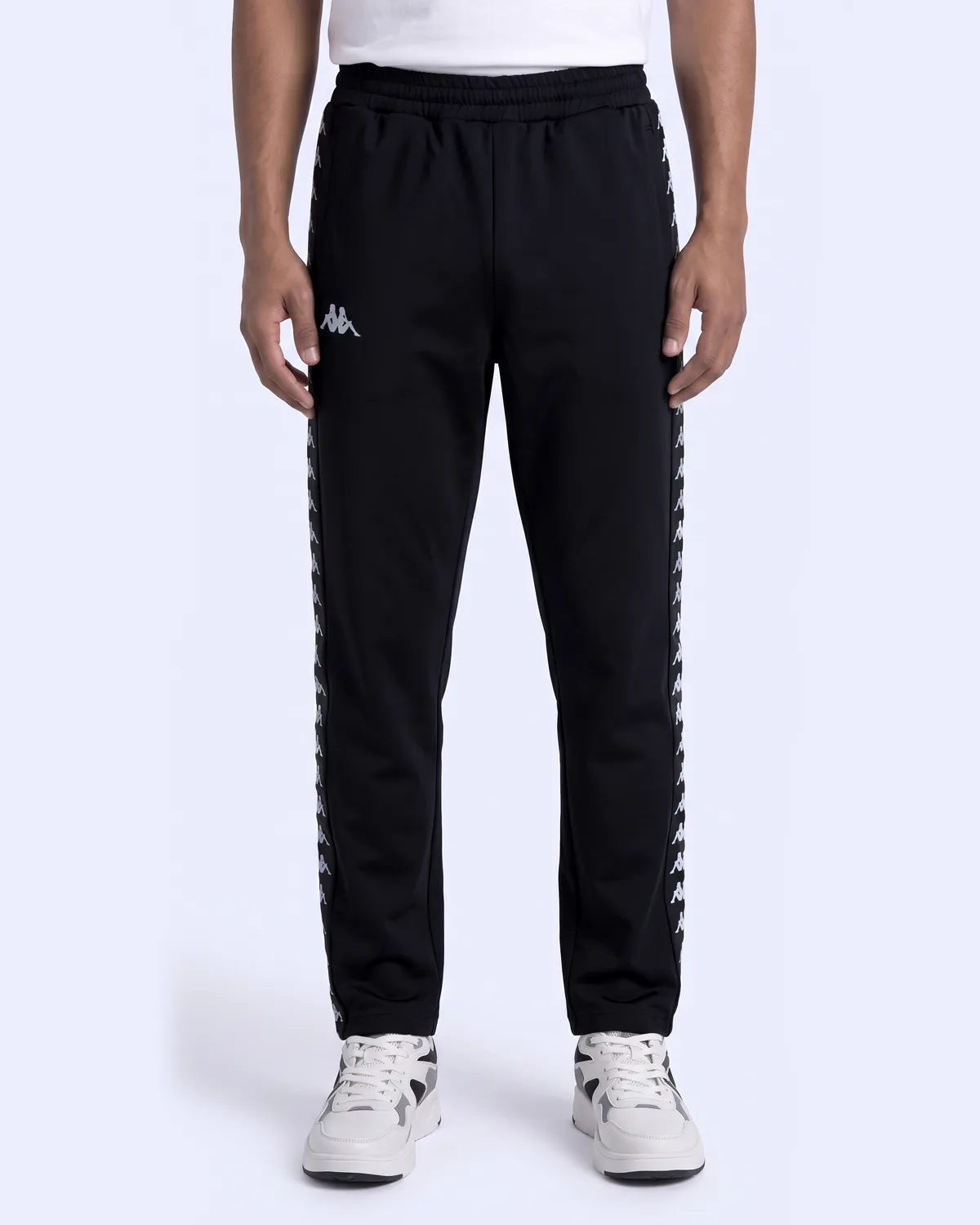 Siyah 222 Banda Andry Pant Erkek Siyah Regular Eşofman Altı