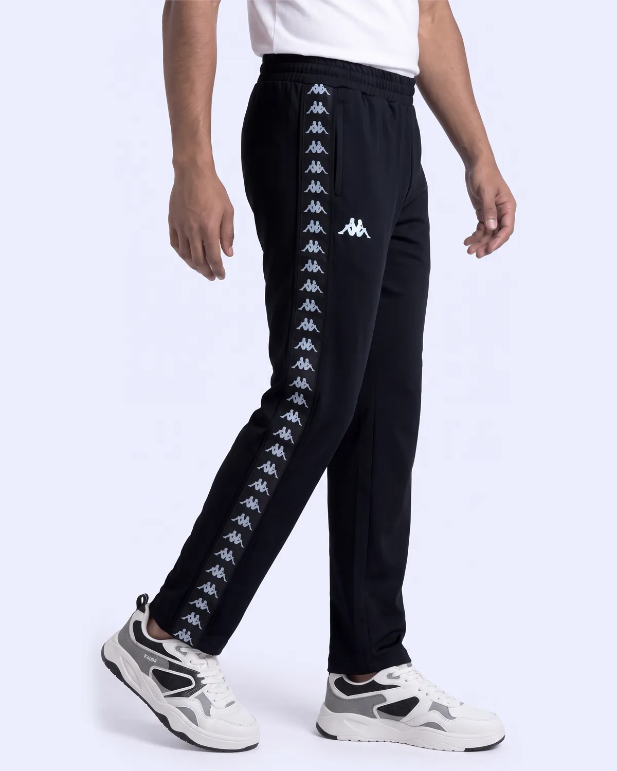 Siyah 222 Banda Andry Pant Erkek Siyah Regular Eşofman Altı