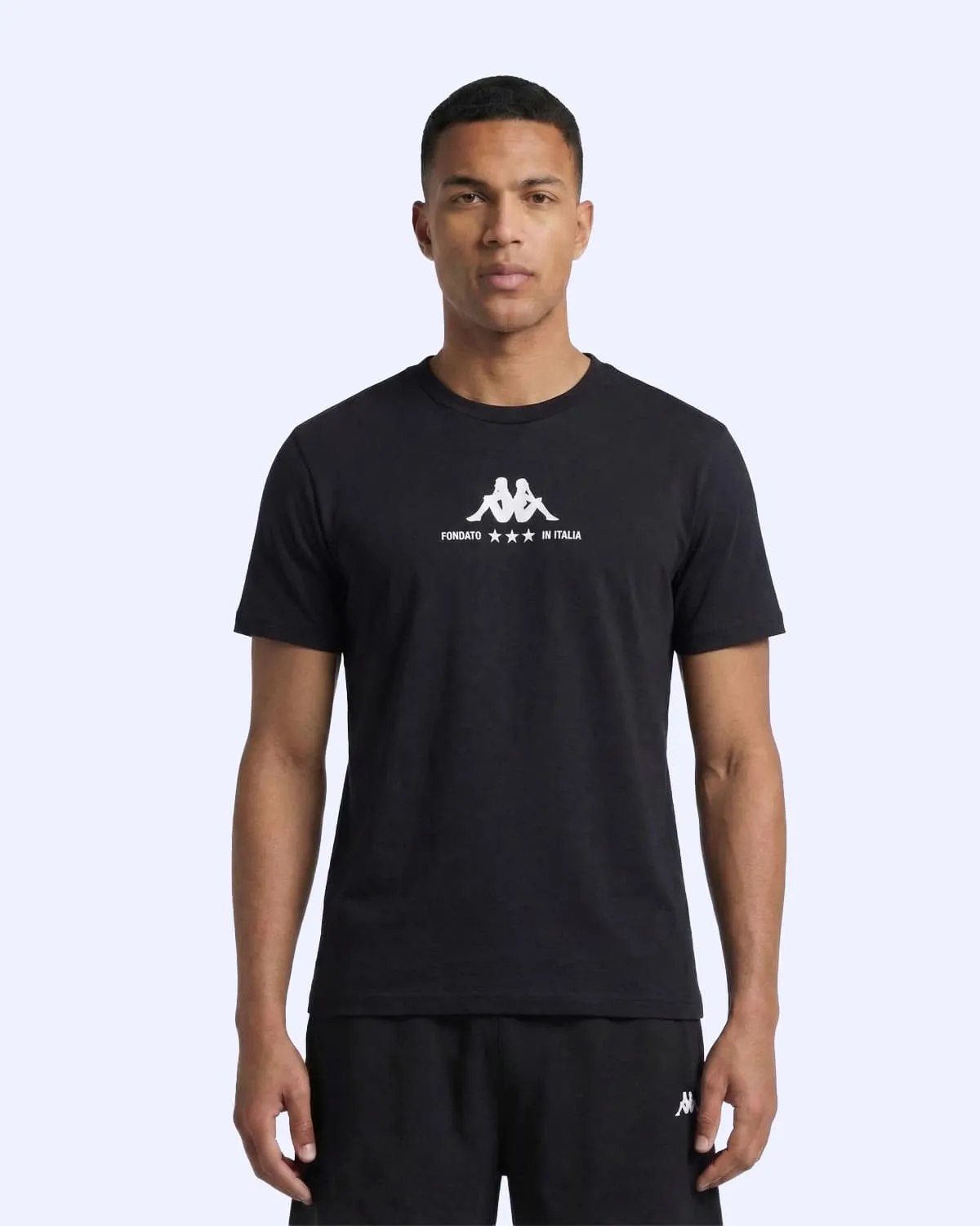 Siyah Fontado Tee Erkek Siyah Regular Tişört