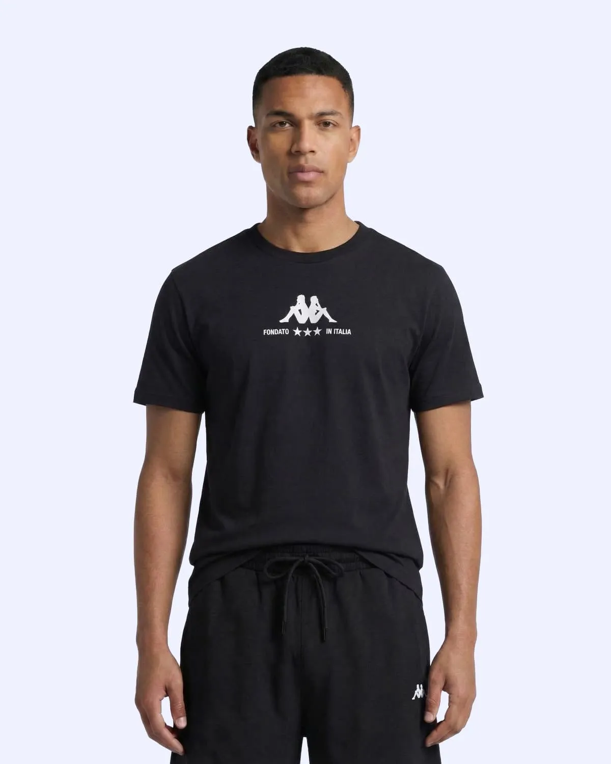 Siyah Fontado Tee Erkek Siyah Regular Tişört