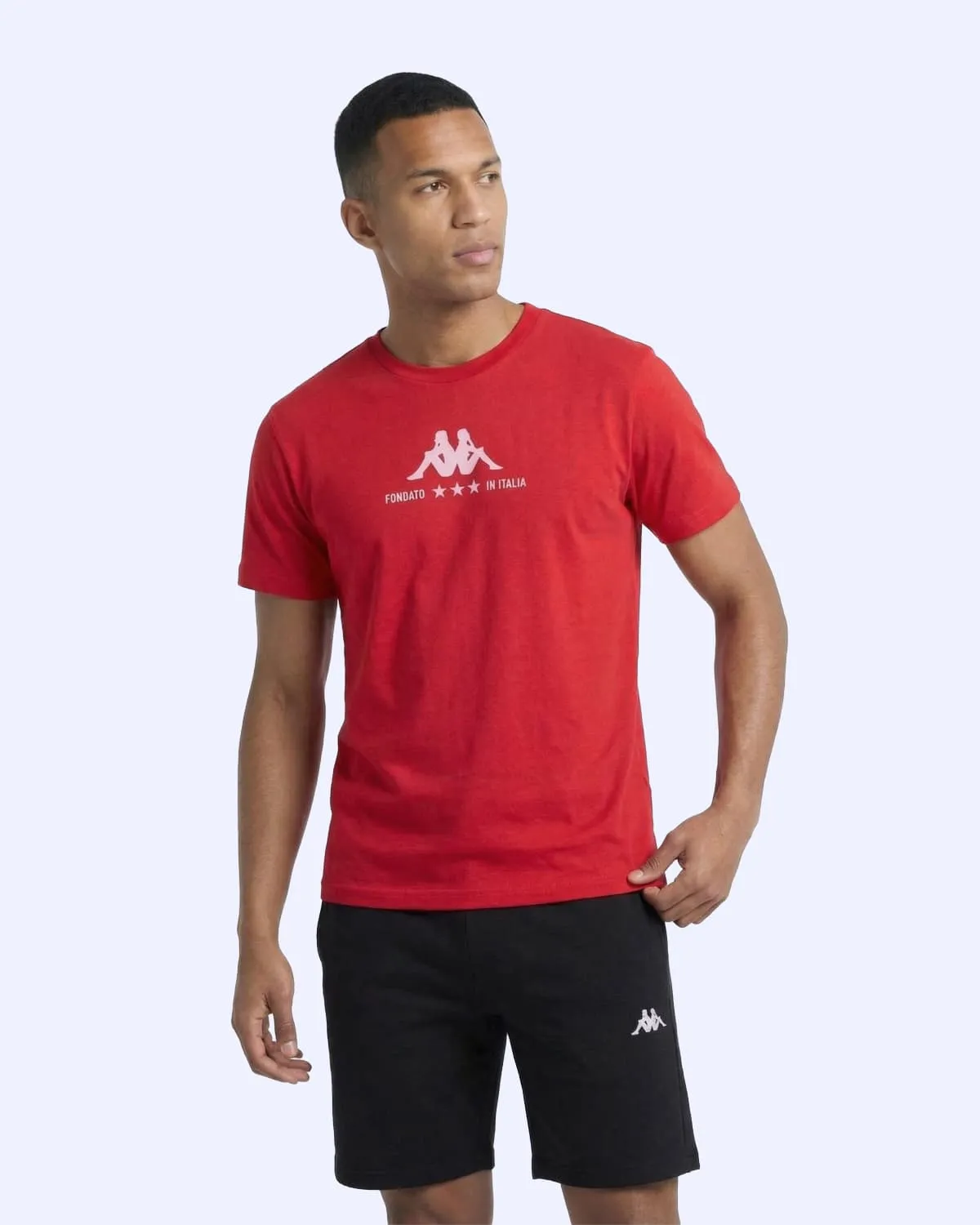 Kırmızı Fontado Tee Erkek Kırmızı Regular Tişört