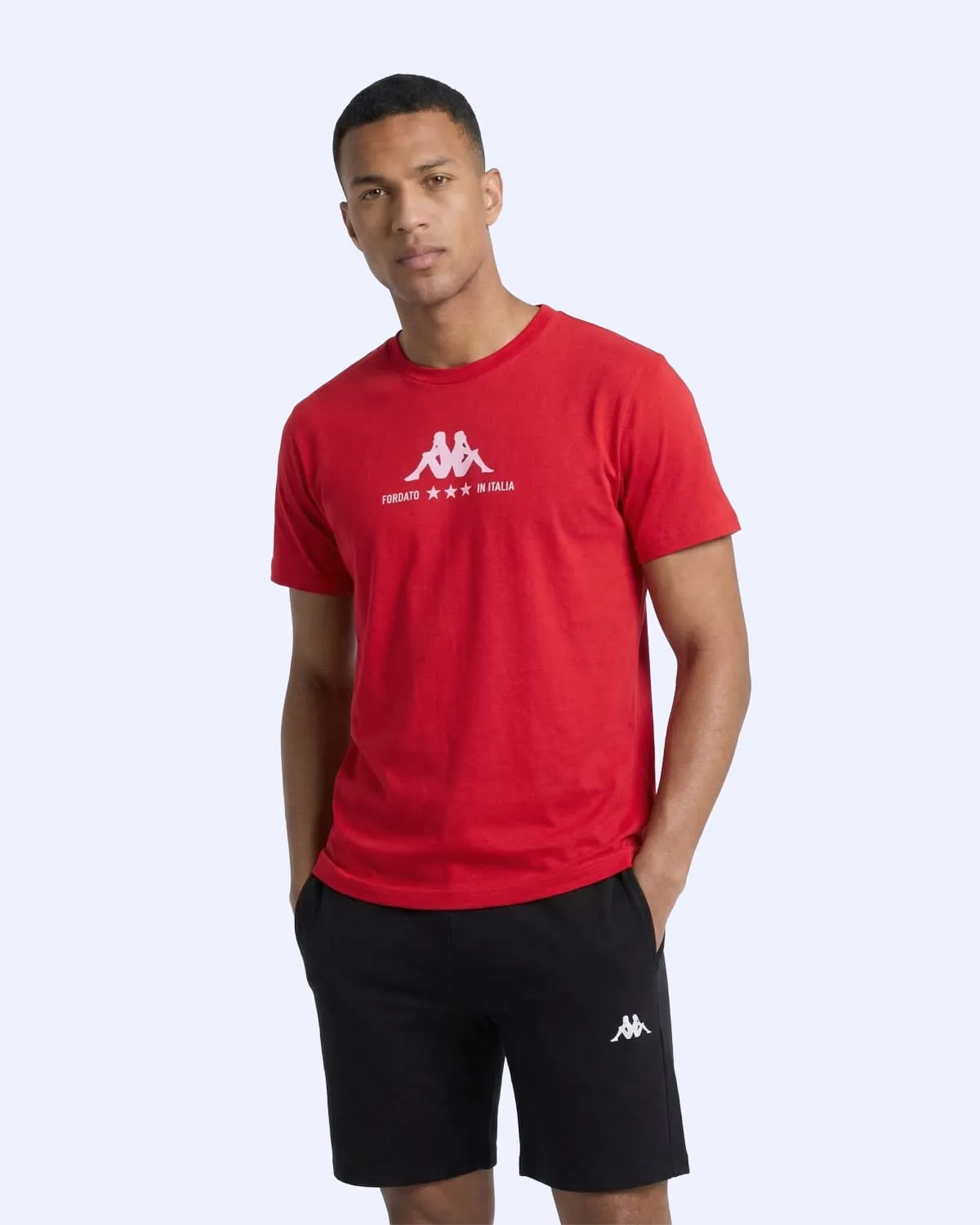 Kırmızı Fontado Tee Erkek Kırmızı Regular Tişört