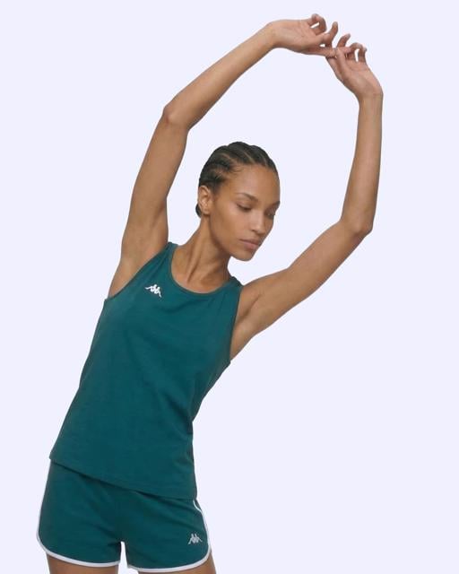 Yeşil Laura Tank Kadın Yeşil Regular Atlet - KAPPA® Türkiye