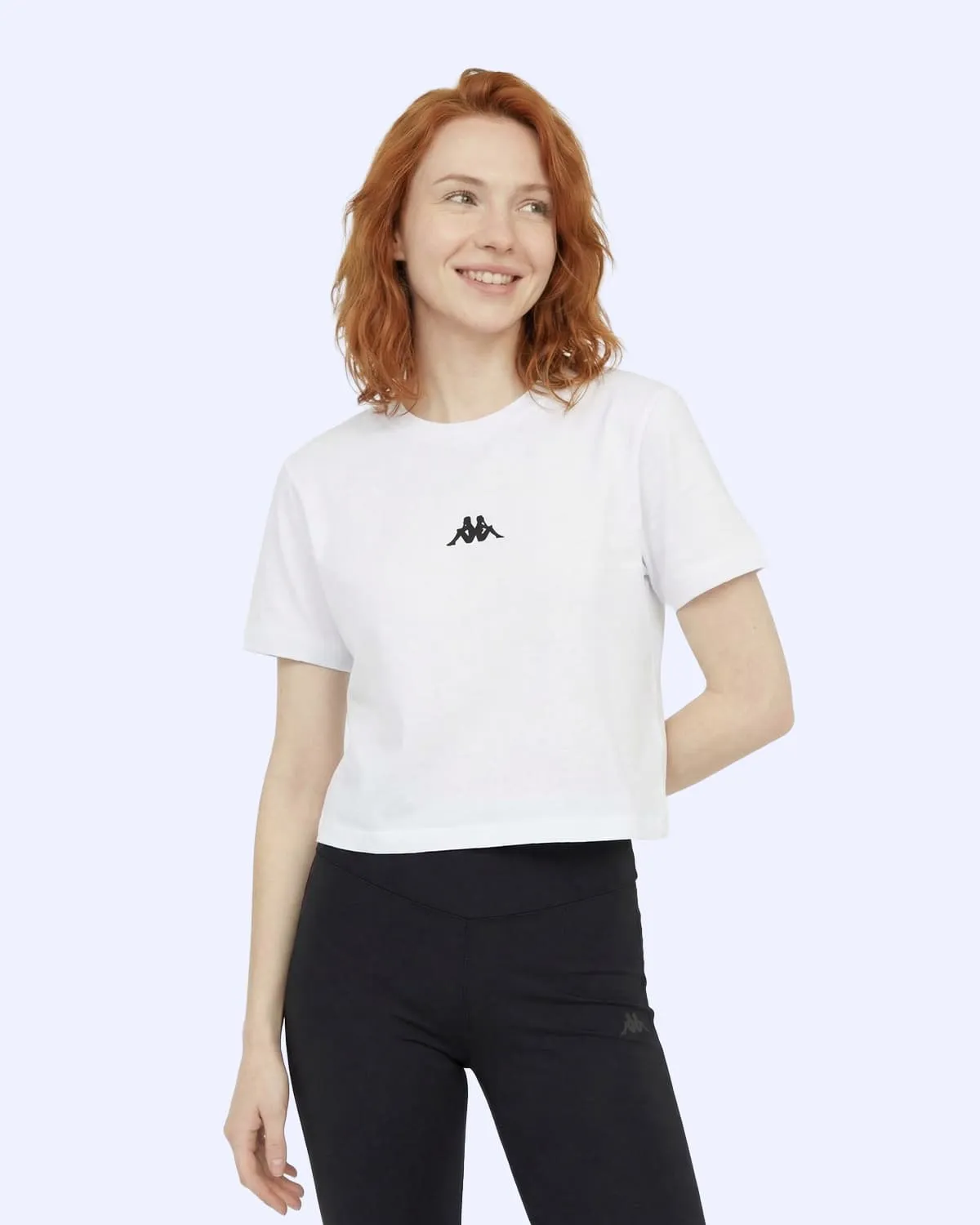 Beyaz Khloe  Tshirt Kadın Beyaz Slim Tişört