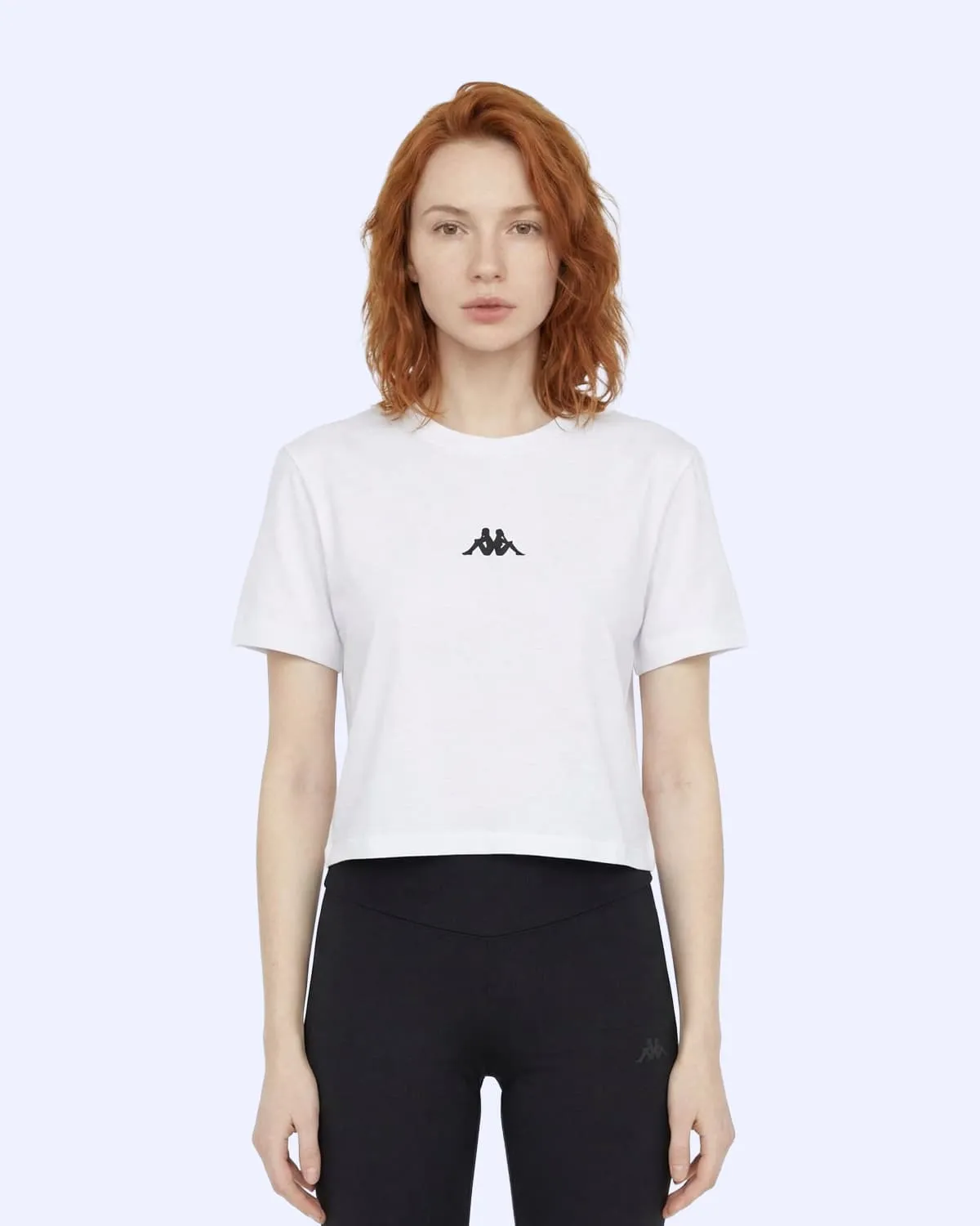 Beyaz Khloe  Tshirt Kadın Beyaz Slim Tişört