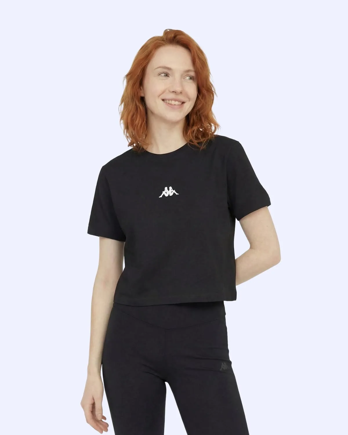 Siyah Khloe  Tshirt Kadın Siyah Slim Tişört