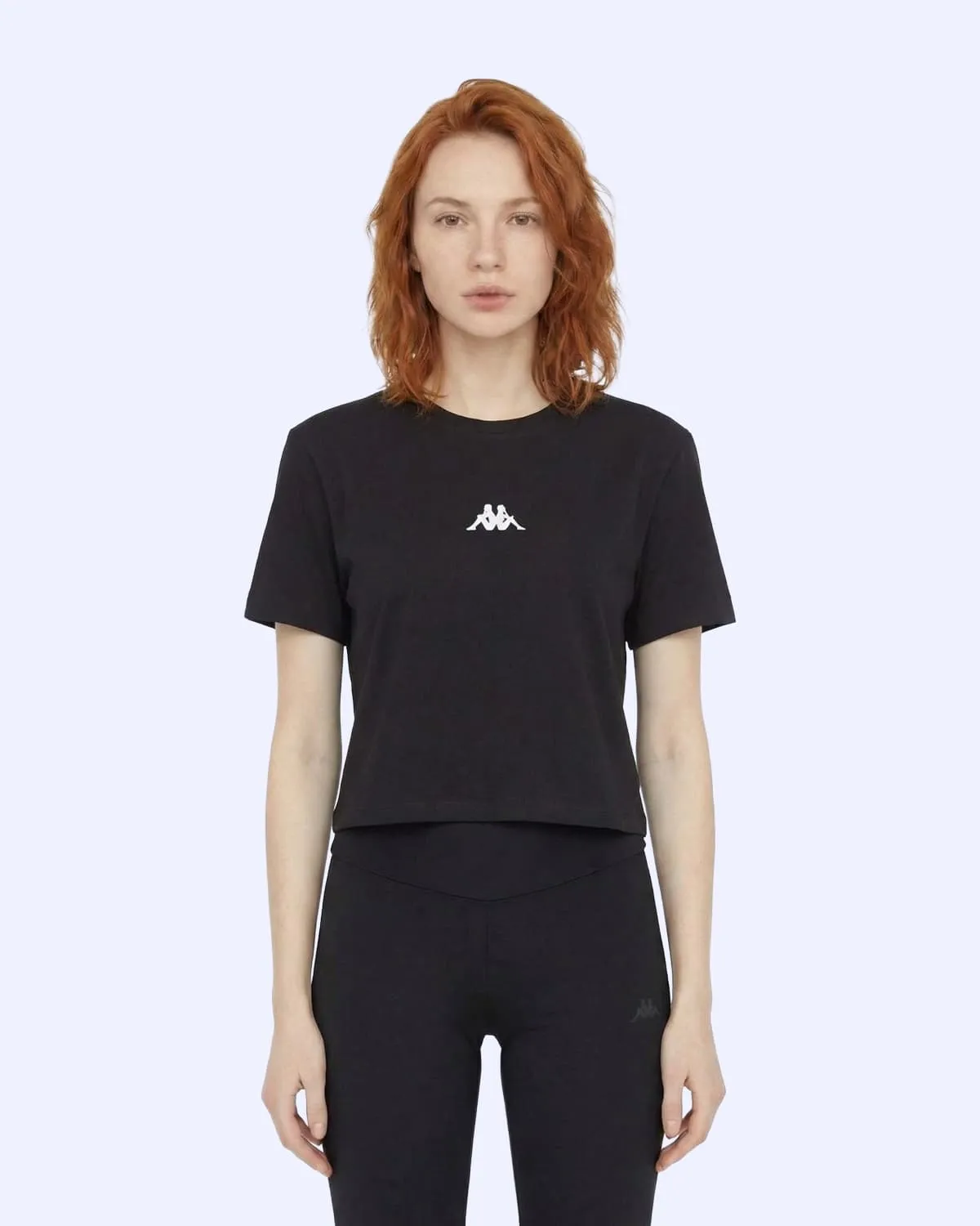 Siyah Khloe  Tshirt Kadın Siyah Slim Tişört