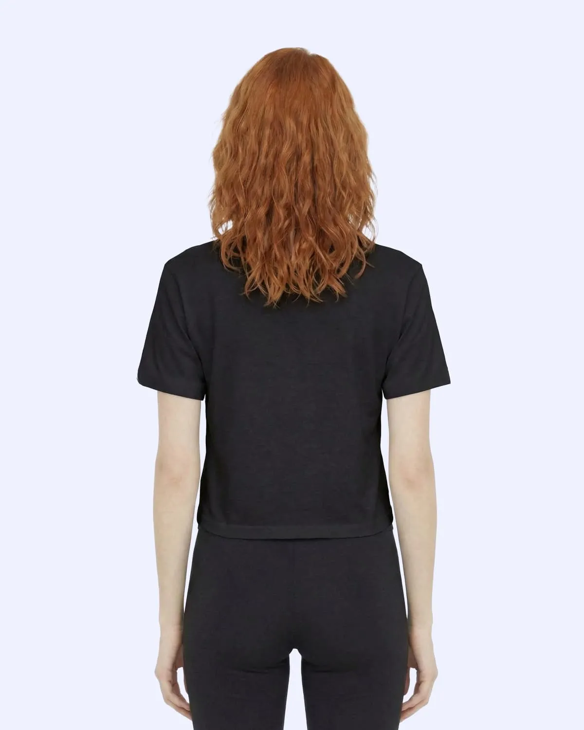 Siyah Khloe  Tshirt Kadın Siyah Slim Tişört