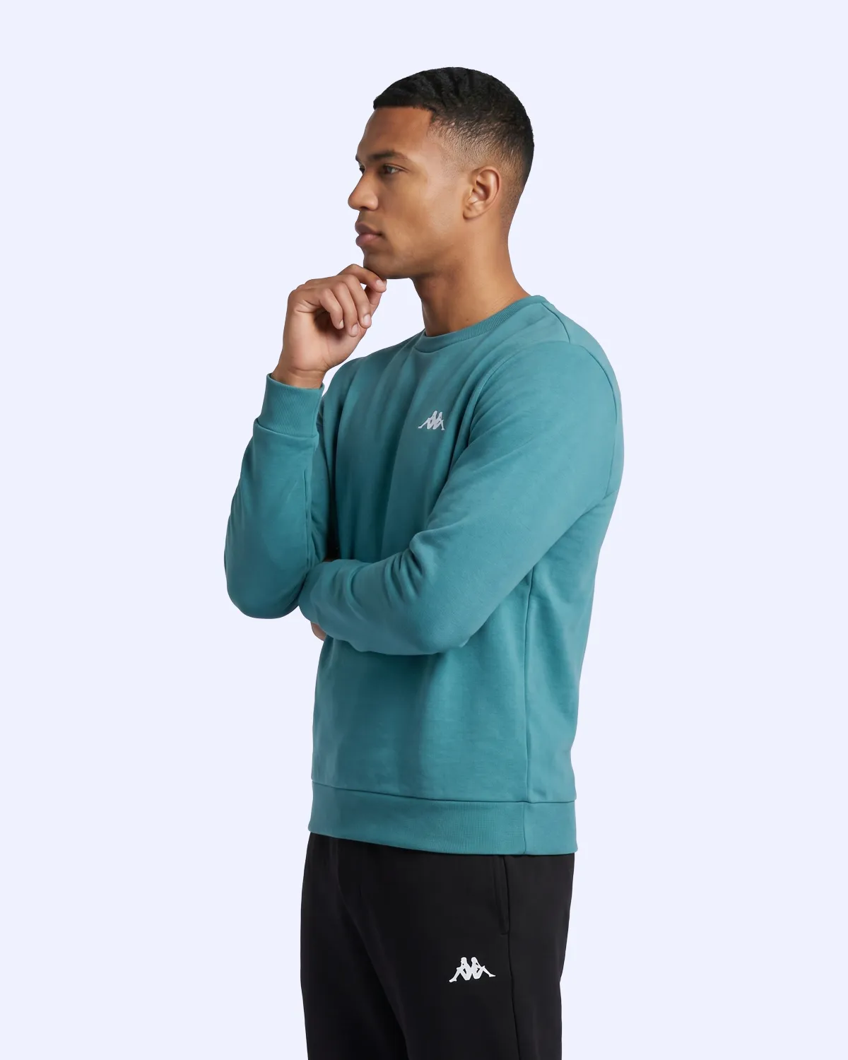 Yeşil Tera Crewneck Erkek Yeşil Regular Sweatshirt