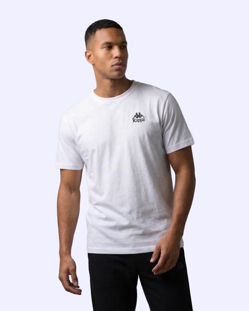 Beyaz Ricon Erkek Beyaz Regular Tişört - KAPPA® Türkiye