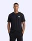 Siyah-Ricon Erkek Siyah Regular Tişört