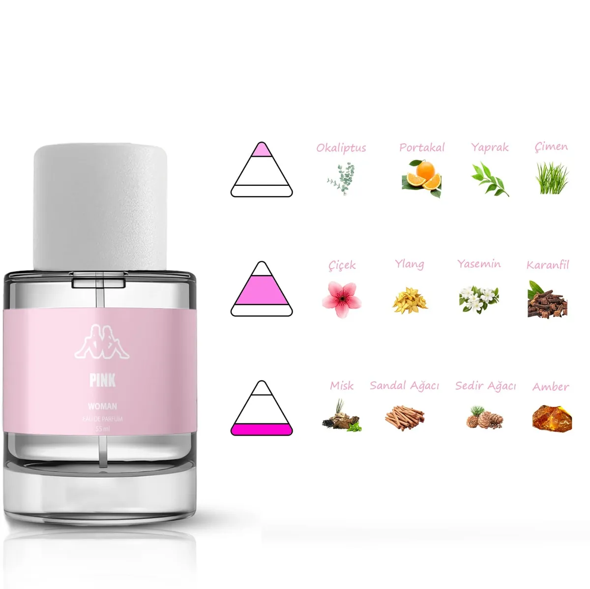 Pembe Kappa Pink Woman Kadın Pembe Parfüm