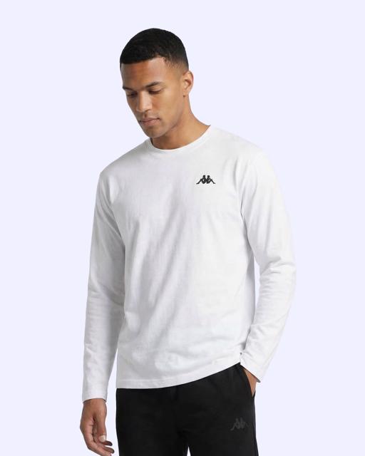 Beyaz Olis Erkek Beyaz Regular Tişört - KAPPA® Türkiye