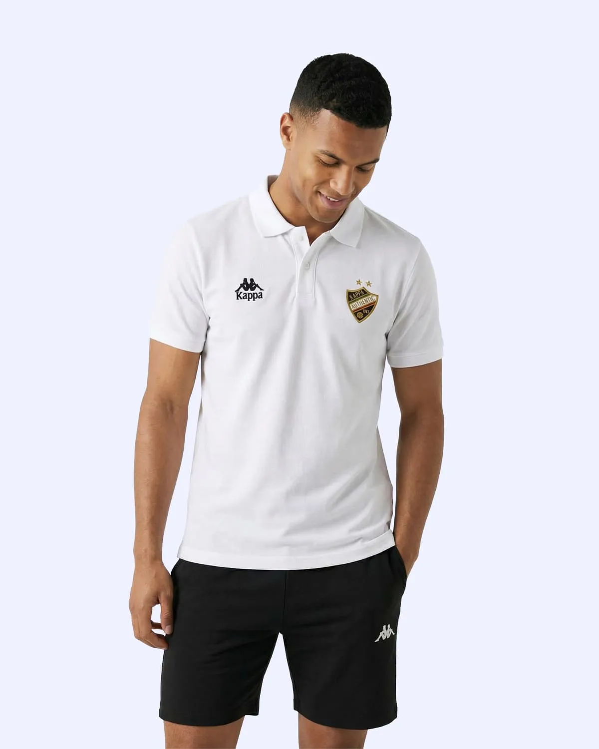 Beyaz Paul Polo Erkek Beyaz Regular Polo Yaka Tişört