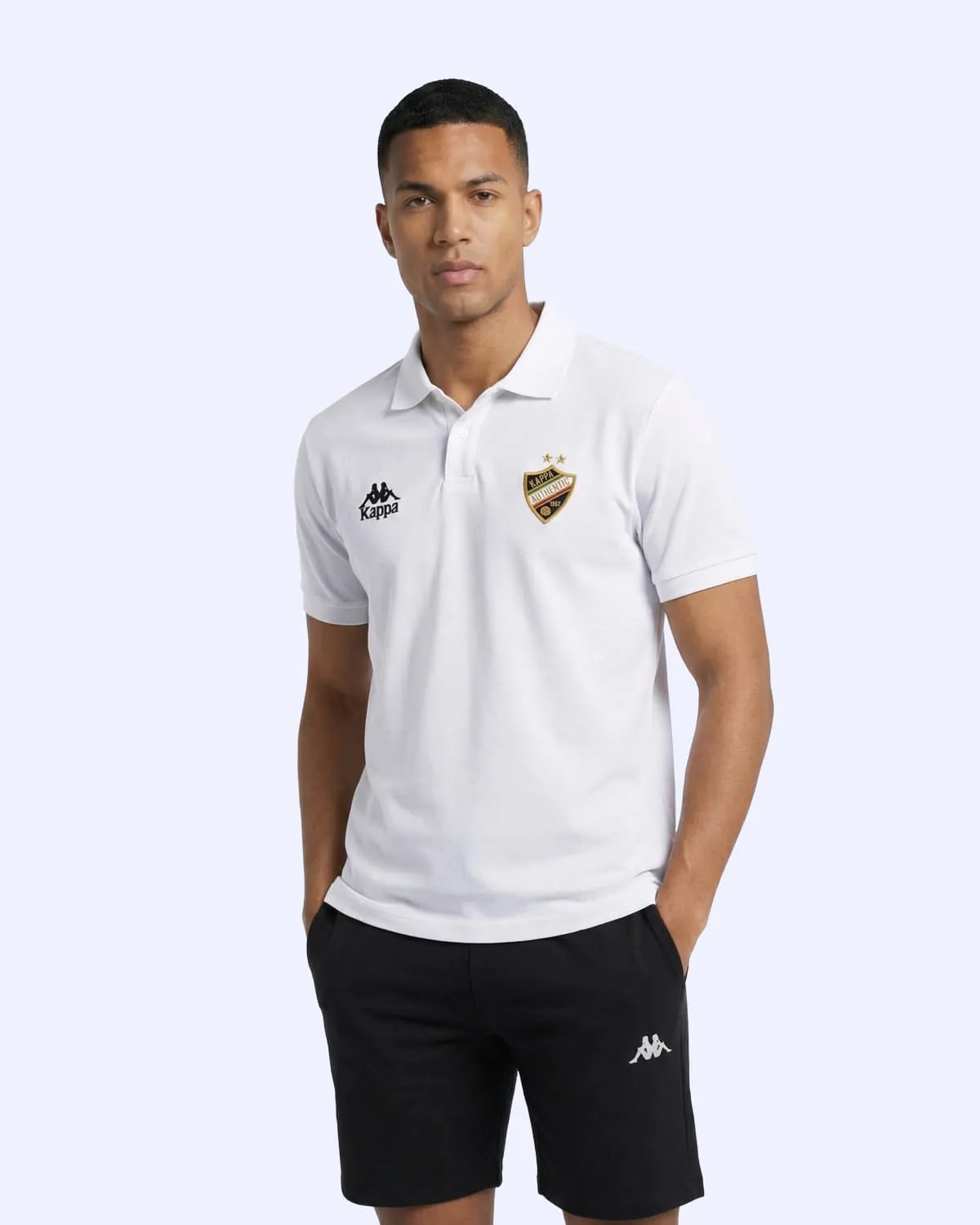 Beyaz Paul Polo Erkek Beyaz Regular Polo Yaka Tişört