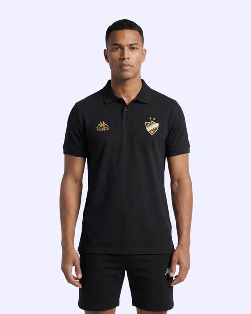 Siyah Paul Polo Erkek Siyah Regular Polo Yaka Tişört - KAPPA® Türkiye